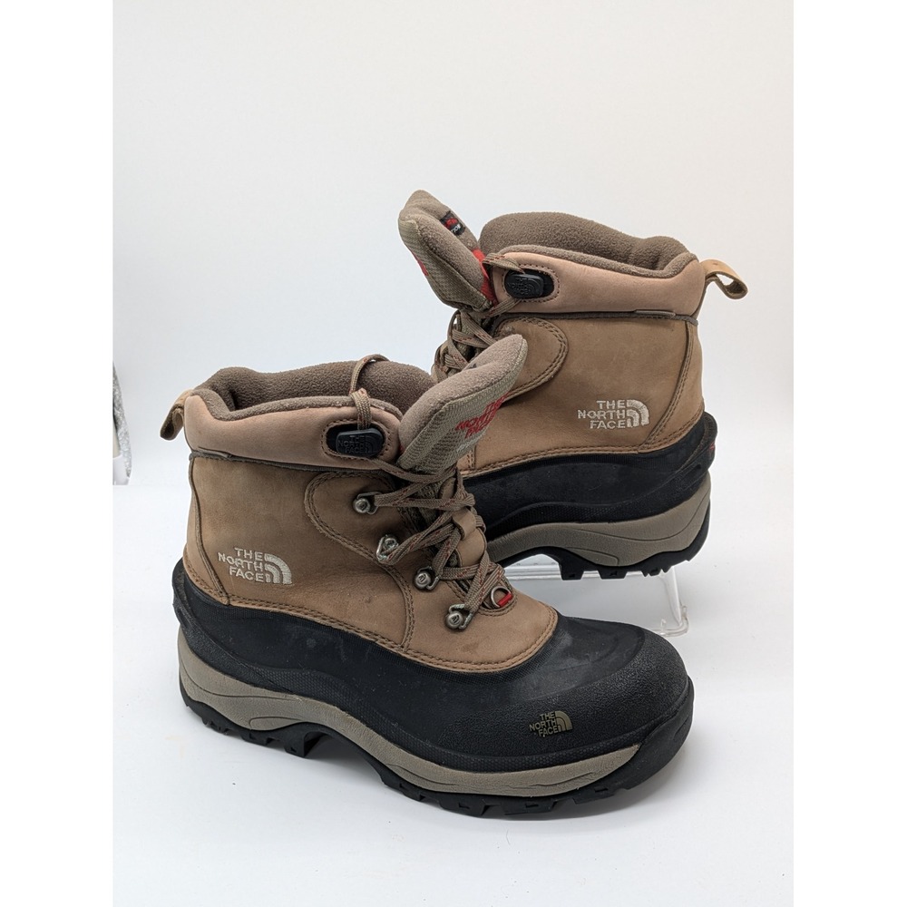 The North Face Women's 8.5 Brown Waterproof Primaloft 200g Winter Snow Boots